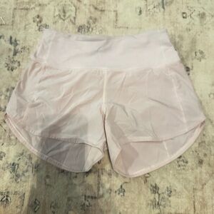 lululemon athletica Light Pink Athletic Shorts
